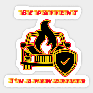 I'm a new driver Sticker